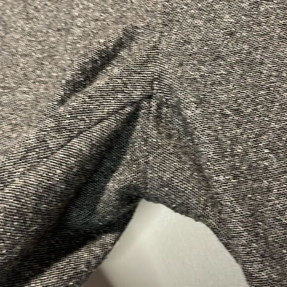 LOFT- “Marisa” Wool Silk Blend Low Rise Wide Leg Flare Cuffed Dress Pants Size 4 - Picture 7 of 9